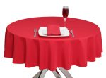  Round Tablecloths 