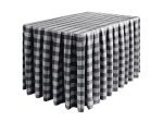 Pleated-Square-Large-Gingham-Black
